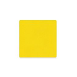 Foglio Magnetico A Secco A Secco Giallo A Ghiottlico Magflex® Per La Creazione Di Bocce, Etichette Rimovibili E Mutevoli - 75mm x 75mm - Pacchetto Di 100