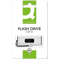 Q-Connect 75567 Clé USB 3.0 64 Go Assorties