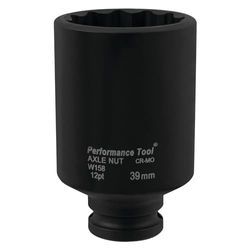 Performance Tool W158 39mm Toyota Axle Nut Socket