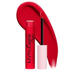 NYX Professional Makeup Lip Underkläder XXL, flytande läppstift för lång grepp, vegansk formel, 28 untamable