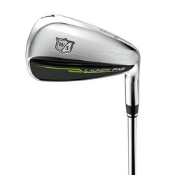 Mazze da Golf Wilson, Set di Mazze Launch Pad 2 2022, 5-PW, Acciaio, Per Uomo e Donna