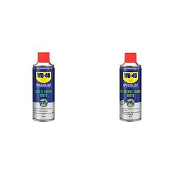 WD-40 Specialist Moto Cire et Polish Aérosol Extrême brillance et longue durée Contient de la cire de Carnauba et de la cire d'abeilles Ne laisse pas de trace 400 ML & Specialist Moto • 400 ML