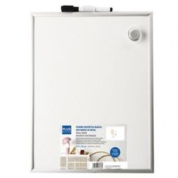 Lavagna bianca marca Plus Office modello PIZARRA BIANCA MK MAGNET.350X280 ALUM