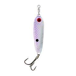 War Eagle WE78JS329 War 7/8 Jiggin Spoon Artificial Fishing Bait, Purple Shad