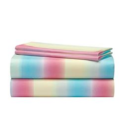 Heritage Kids Rainbow Ombre - Set di lenzuola da 4 pezzi