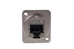 RS PRO Conector Ethernet Cat.6 de 1 puerto, apantallado