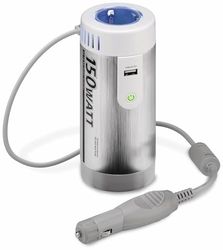 Goobay 67920 Inverter Soft Start Modified Sine Wave 12 Volt, Silver