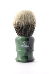 Epsilon Brocha de Afeitar Tejón Blanco Verde 50/26mm, Estándar, Único