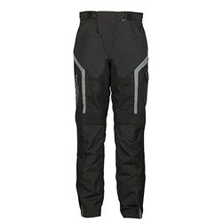 Furygan Pant APALACHES Vented 2W1 D3O vattentäta byxor äventyr, Touring, svart, L
