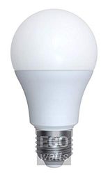 PARODI & PARODI Ecowatt-Lampadina sferica A60 (2 Pezzi) LED 270° 6W E27 2700K 540Lm Opaline