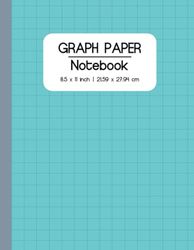 Graph Paper Notebook 8.5 x 11 / 100 Pages / 4x4: Composition Book | Grid Paper 4 Squares per Inch - for School, Work, & Drawing