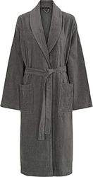 Decoy Long Terry Robe Albornoz Largo de Felpa, Grey, M De Las Mujeres