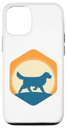 Carcasa para iPhone 12/12 Pro diseño de amante de los perros golden retriever lindo perro golden retriever