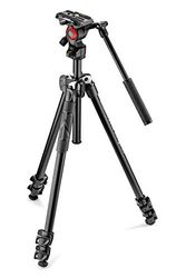 Manfrotto MK290LTA3-V Universal - Trípode, rótula 2 Way - vídeo, 1.8 kg, aluminio, negro, 59.5 cm