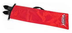 Best divers Tas voor zwemvliezen POLY600 Oranje 32 x 115 cm, Unisex Volwassenen, Rood,