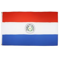 BANDIERA PARAGUAY 150x90cm - GRAN BANDIERA PARAGUAIANA 90 x 150 cm Poliestere leggero - Bandiere - AZ FLAG