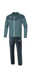 JAKO Champ 2.0, Tuta da Presentazione Donna, Grigio Pietra/Antracite Chiaro, 40