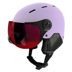 Sinner Typhoon Visor-Matte Light Purple-Red Mirror Cat.2-S (50-54) helm voor volwassenen, uniseks, meerkleurig (meerkleurig)