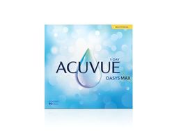 ACUVUE OASYS MAX 1-Day Multifocal; Lenti a contatto giornaliere; Visione chiara e nitida a tutte le distanze e in ogni condizione di luce;-6.75 diottrie; BC 8.4; DIA 14.30; ADD Medium; 90 lenti