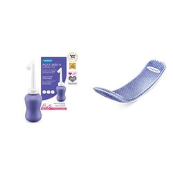 Lansinoh 68420 Douche Intime Périnée - Hygiène Post Partum, Toilette Intime Post Accouchement & 69140 Serviette Post-Accouchement Apaisante Froid/Chaud, Soin Post Partum