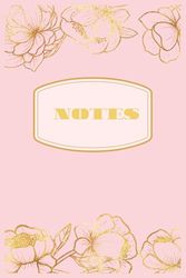 Pretty in Pink: Cute Notebook: Notes & Thoughts