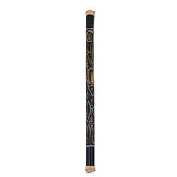 Pearl Pbrsp-40/693 - Palo de Lluvia de Bambú de 40" (100 Cm) con Acabado Pintado, Negro
