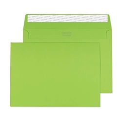 Blake Creative Colour-Buste formato C5, 162 x 229 mm, chiusura autoadesiva, colore: verde Lime, confezione da 25 pezzi