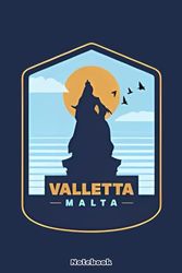 Composition Notebook: Valetta Mallta: Lined College Ruled Paper, Planner, Diary, Journal, 6x9 120 Pages, Matte Finish Cover