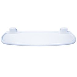 MSV Estante Blanco Basic, Polipropileno, 58x14x5.5 cm