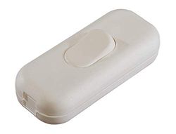 Poly Pool PP0473Q Interrupteur unipolaire 2A, Blanc