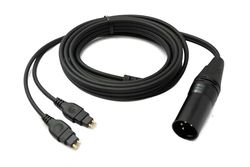 System-S Cable de repuesto 2 m XLR 4 pines macho para auriculares Sennheiser HD 660 650 600 580 adaptador