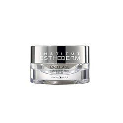 Institut Esthederm - Contour des Yeux Excellage - Ouvre et Agrandit le Regard - Nourrit et Redensifie Durablement - Ravive l'Éclat Naturel - Pot 15 ml