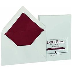 Rössler 2031831170 C6 Royal Paper envelop - rood/grijs