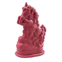 GLOREX 6 2703 310 - Forma lateksowa 3D, motyw: jednorożec, ok. 11 x 6,5 x 4,5 cm, stabilna i szczegółowa forma lateksowa, do odlewania, wielokrotnego użytku