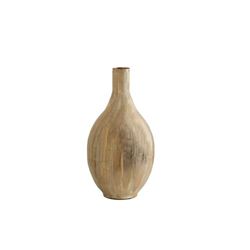Romimex Beige aluminium vas 23 x 43 x 23 cm