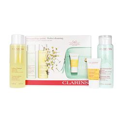 Clarins Unisex's DEMAQUILLANT Leche Corporal Lotion TONIQUE PIEL Normal A SECA 200ML Body Milk Dry Skin, Negro, Standard