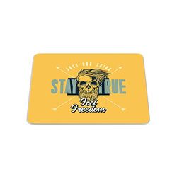 Bonamaison, Tapis de Souris Rectangle Imprimé Numériquement, Fond Antidérapant, pour Bureau et Maison, Taille: 22x18cm