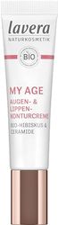 lavera My Age - Crema contorno occhi e labbra, 15 ml