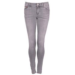 Tommy Jeans Damer Mid Rise Nora skinny jeans, Grå (grå stretch 994), 24W x 34L