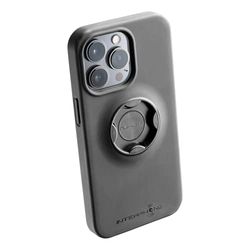 Interphone - Système modulaire QUIKLOX - Soporte para teléfono Celular de Motocicleta - Estuche Exclusivo para iPhone 13 Pro para Manillar Quiklox o vástagos de Espejo - Conexión de liberación rápida