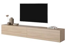 Selsey TV-kast, melamine, eiken, 140