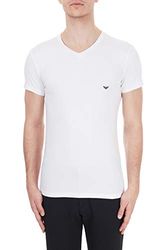 Emporio Armani Crew Neck T-Shirt On-Site Edition, Maglietta Uomo, Bianco, L