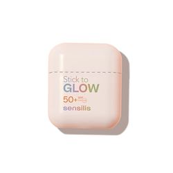 Sensilis - Glow Stick SPF50, Barra de Protección Solar, Protege la Piel de los Rayos UVA y UVB, Previene la Hiperpigmentación, Efecto Glow, Aplicación Precisa, Todo Tipo de Pieles - Stick 10 g