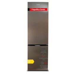 Corbero - Frigorífico Combi | CCH200533NFX | 326L | 60,5x60x201 | No Frost | Inverter | Luz LED | Fresh Box | Crisper | Balcones Ajustables | 39 Db | Inox