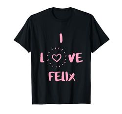 I Love Felix I Heart Felix divertente regalo Felix Maglietta