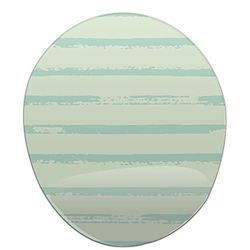 Bonamaison, Tapis de Souris Ergonomique avec Repose-Poignet, Impression numérique, problèmes de Gaine Anti-Tendon, Base antidérapante, pour Bureau et Maison, Taille : 20 x 23 cm