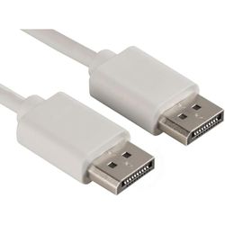 Hama Portacavi DisplayPort DP 1.2 DP Cavo Display Port Ultra HD 4K 21,6 Gbps 1,5 m Grigio