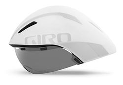 Giro Aerohead MIPS Capacete triplo, unissexo, branco/prateado, tamanho M / 55-59 cm