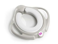 OKBABY Pinguo Soft - urinol de aprendizagem com assento confortável e ergonómico - para crianças pequenas - cinzento
