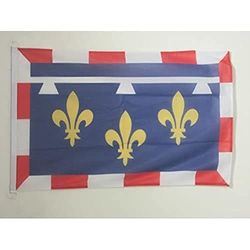 AZ FLAG Bandiera Centro 90x60cm per Esterno - Bandiera Centre in Francia 60 x 90 cm